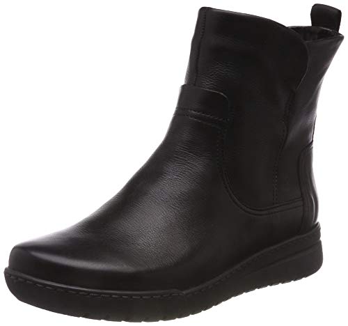 ARA Dakota, Botas Plisadas Mujer, Schwarz, 38 EU