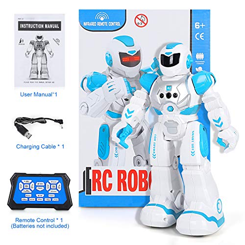 ARANEE Robot de Control Remoto, RC Robot Juguete Inteligente y programable Gestos Control Robots para Niños(Verde)