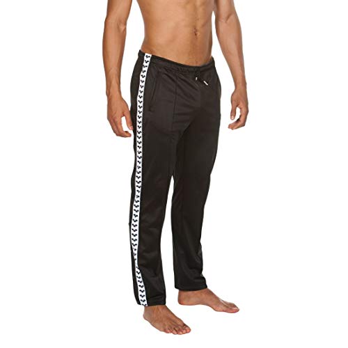 ARENA M Split Side Team Pant Pants, Hombre, Black/White/Black, S