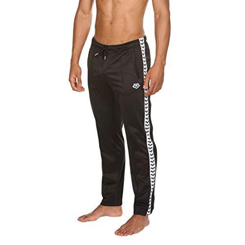 ARENA M Split Side Team Pant Pants, Hombre, Black/White/Black, S