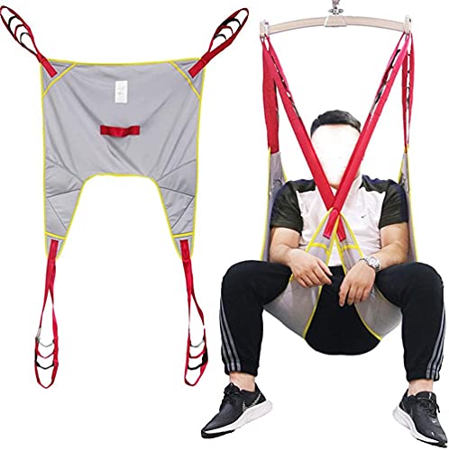 Arnés Levantamiento Cuerpo Cuerpo Complete Sling Malla Compatible Ascensor de Paciente Completo para Ascensor de Paciente para Personas con discapacidades Cuidador bariátrico