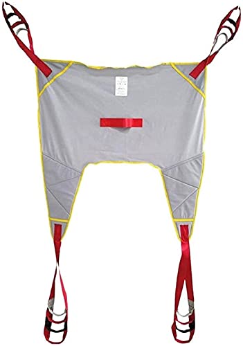 Arnés Levantamiento Cuerpo Cuerpo Complete Sling Malla Compatible Ascensor de Paciente Completo para Ascensor de Paciente para Personas con discapacidades Cuidador bariátrico