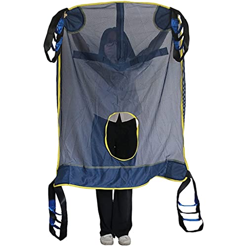 Ascensor de elevación, Sling de elevación, Vestido Aseo Acceso Acceso Premium Sling acolchado, Sling de transferencia de trabajo pesado, Sling dividido de ducha de pierna for ascensores de pacientes