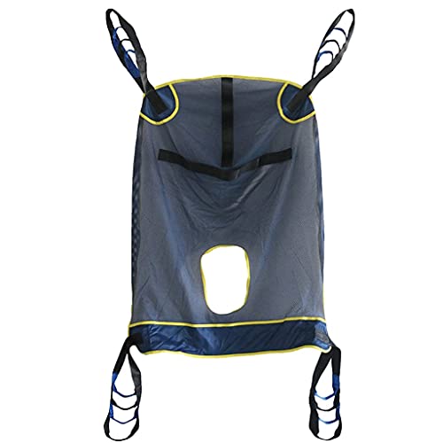 Ascensor de elevación, Sling de elevación, Vestido Aseo Acceso Acceso Premium Sling acolchado, Sling de transferencia de trabajo pesado, Sling dividido de ducha de pierna for ascensores de pacientes