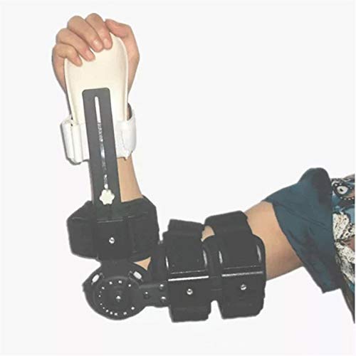 Auoeer Ajustable Aparato Fijo articulación del Codo - correctiva Ortesis Actividad Limitación del Brazo Fractura Protector, rehabilitación Stretching correctiva Ortesis