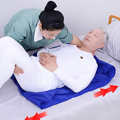 Ayuda De Derivación para Pacientes En Atención Médica, Deslizador Auxiliar para Ancianos, Sábana Deslizante Multifuncional, Almohada De Transferencia Postrada En Cama,130 * 70cm