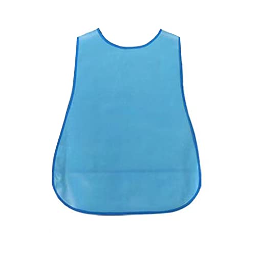 Babero Adulto Silicona con Bolsillo Recogemigas Baberos para Adultos Comer Impermeable Lavables Azul