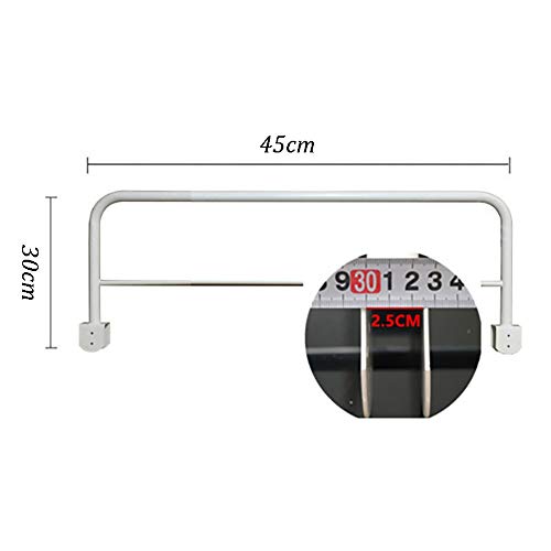 Barrera de Cama- Rieles De Cama De Estilo Casero, Pasamanos Portátiles De Cabecera De Hospital para Adultos Mayores O Niños, Barandilla De Seguridad Larga (Size : 45cm x 30cm)