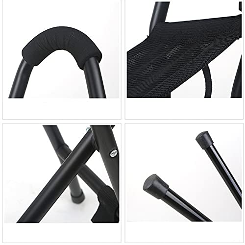 Bastones para Mayores con Asiento,con Cuerda Trasera AleacióN De Aluminio De Cuatro Patas Baston con Asiento PortáTil Estable Y Antideslizante,BastóN Plegable para Personas Mayores