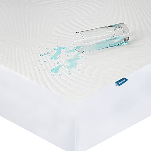 Bedsure Protector Colchon 150x190 Impermeable - Funda Colchon 150x200 Transpirable y Hipoalergénico, Cubre Colchón Cama 150 Protectora con Esquinas Elásticas de 30cm de Profundidad