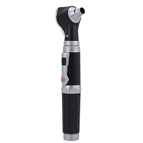 Belissy Otoscope - Espéculo de diagnóstico médico para el cuidado de los oídos, lupa con lámpara LED clínica