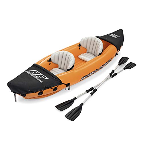 BESTWAY - Kayak Hinchable Hydro-Force Lite-Rapid 321 x 88 x 42 cm 2 Personas con Remos