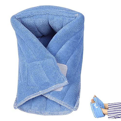 Bias&Belief Protectores de cojín de talón ajustables, protectores de almohada para pies y tobillos, antiescaras fáciles de poner en la funda de corrección de pies de edad avanzada, 1 par