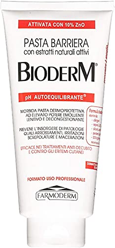 Bioderm Pasta Barriera - Pasta al agua - Crema Pañal con Óxido de Zinc -Ideal para Calmar, Prevenir y Tratar las Rozaduras, Irritaciones y Dermatitis del pañal - Apta para Bebes y Adultos - 300 ml