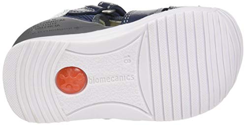 Biomecanics 202138, Sandalias, Azul (Ocean (Sauvage) Paprika), 24 EU