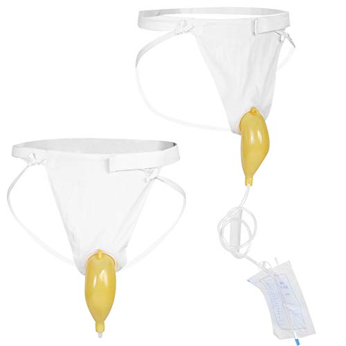 Bolsa de orina, colector de orina transpirable para hombres Orinal de cintura elástica Inodoro Cintura elástica Colector de reemplazo de orina de 1000 ml