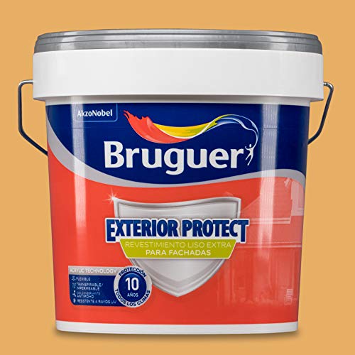 Bruguer Exterior Protect Revesimiento exterior Liso Extra Albero Suave, 4 litros