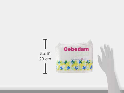 Cebedam Compresa Algodón 100% - 20 unidades