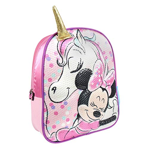 CERDÁ LIFE'S LITTLE MOMENTS Artesania Cerda Mochila Infantil 3D Minnie, Rosa, 31 cm