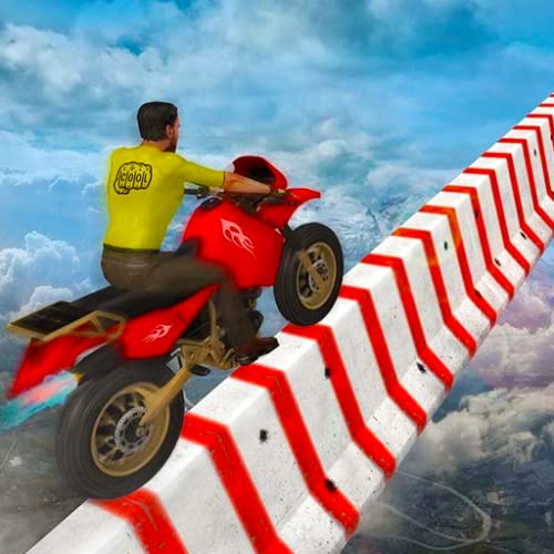 cielo stunt bike 3d - Mega rampa de dobles juegos de carreras de bicicletas