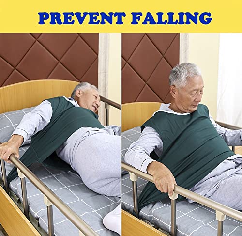 Cinturon de Seguridad para Ancianos - para Silla de Ruedas, Cinturón Sujeción Cama, Arnés Chaleco Correa Fija para Personas Mayores Paciente y Alzheimer (Tamaño : S)