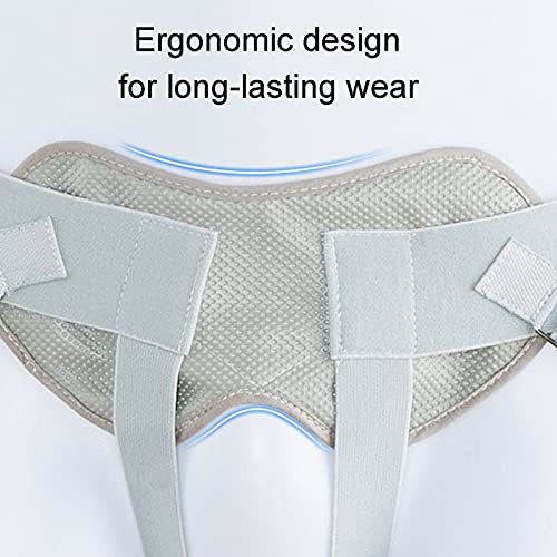 Cinturón para Hernia Inguinal - Braguero de Soporte de Hernia para Inguinal Simple/Doble - Braguero para Soporte de Hernia Ingual - Unisexo Lado Izquierdo Y Derecho