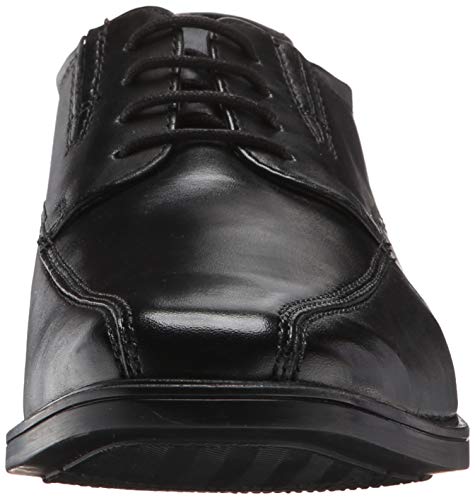 Clarks Tilden Walk, Zapatos de Cordones Derby Hombre, Negro Black Leather, 41 EU