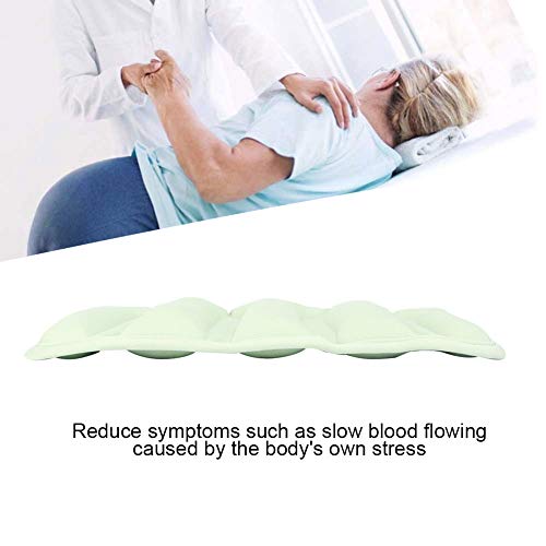 Cojín de cama con absorción de sudor para pacientes postrados en cama Cojín de asiento antiescaras Ideal para estar sentado de forma prolongada Almohada para acostarse de lado para axilas(verde)