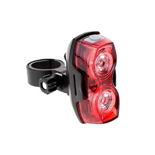 Cola De La Bicicleta De Luz del Camino De MTB Ciclismo Parte Posterior Led De La Linterna De Seguridad Vertical Diseño Tija De Sillín Montada Lámpara Precaución Rojo