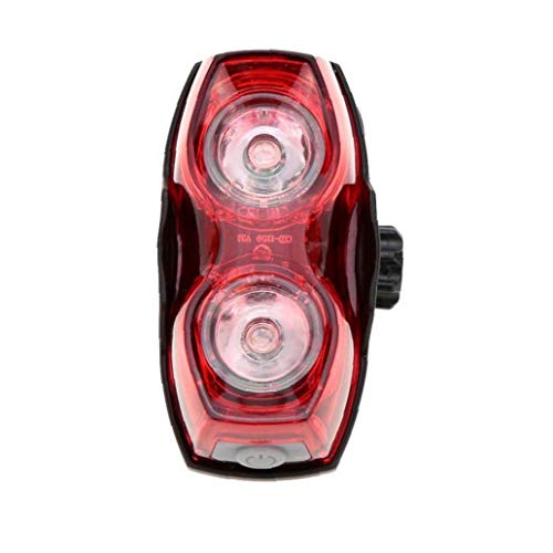 Cola De La Bicicleta De Luz del Camino De MTB Ciclismo Parte Posterior Led De La Linterna De Seguridad Vertical Diseño Tija De Sillín Montada Lámpara Precaución Rojo