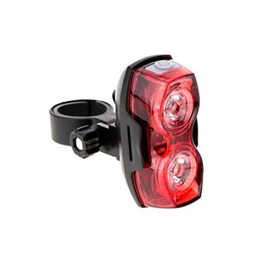 Cola De La Bicicleta De Luz del Camino De MTB Ciclismo Parte Posterior Led De La Linterna De Seguridad Vertical Diseño Tija De Sillín Montada Lámpara Precaución Rojo