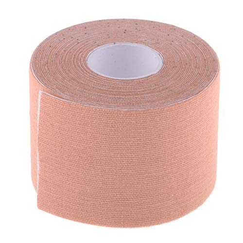 Colcolo 5cm Physio Tape Kinesiology Tape Sporttape Cinta Adhesiva Kinesiotape Vendaje para - Color de Piel