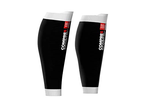 COMPRESSPORT R2 V2 Perneras, Hombre, Negro, Tz