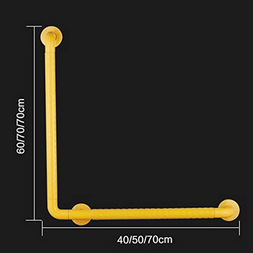 CONGMING-Maniglie Pasamanos-Baño Seguridad L En Forma Cuadrada Universal Baño Aseo Ducha Ducha Antideslizante Pared Personas Mayores Accesibilidad