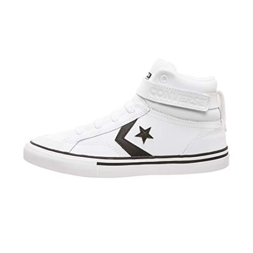 Converse Chuck Taylor All Star, Zapatillas Altas Unisex Adulto, Blanco (White/Black/White 000), 36 EU