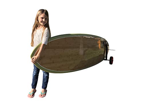 COR Surf Carrito Ajustable para Tabla de Surf | Se Ajusta fácilmente para Cualquier tamaño Sup | Muñeca Ligera con Ruedas de Playa fáciles de Usar