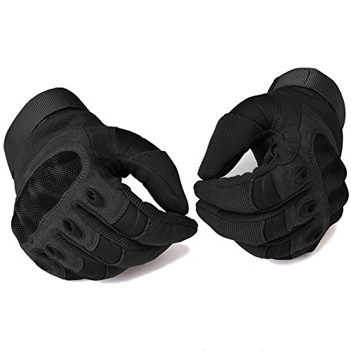 COTOP Guantes de moto, guantes de pantalla táctil de nudillos duros Guantes de motocicleta ATV Riding Full Finger Motocicleta Bicicleta Bicicleta Ciclismo Guantes deportivos para hombres