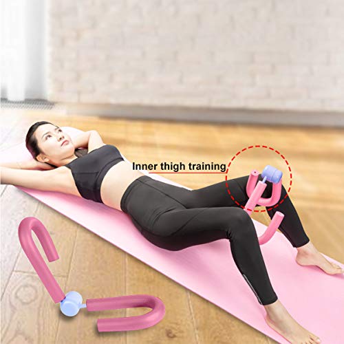 COVVY Thigh Master - Tóner de Muslo para ejercitar Muslos, piernas, Brazos, Pecho, Culturismo, pérdida de Peso, Equipo de Entrenamiento para el Gimnasio en casa (Rosado)