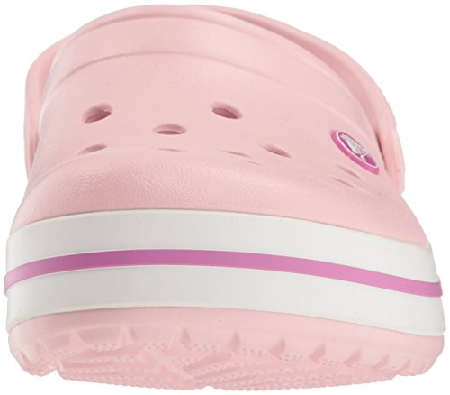 Crocs Crocband Unisex Adulta Zuecos, Rosa (Pearl Pink Wild Orchid), 41/42 EU