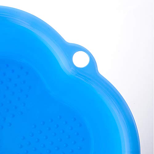 Cuenco de SPA Grande para Baño de Pies, Lavabo para Pies de Plástico Resistente Grueso para Pedicura Relajación Desintoxicación y Masaje, Remojar Tus Pies, Uñas de Pies y Tobillos (White)