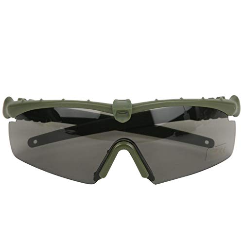 DAUERHAFT Material de PC de Calidad Mano de Obra Exquisita Gafas tácticas Protección Ocular Militar, Militar(Army Green)