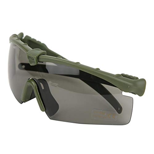 DAUERHAFT Material de PC de Calidad Mano de Obra Exquisita Gafas tácticas Protección Ocular Militar, Militar(Army Green)