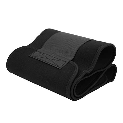 Demeras Cinturón de Fitness Fuerte, ergonómico y Duradero, cinturón de Sudor Lumbar para la Espalda, elástico, útil para Reducir el Dolor, cinturón de Soporte de Cintura para Fitness