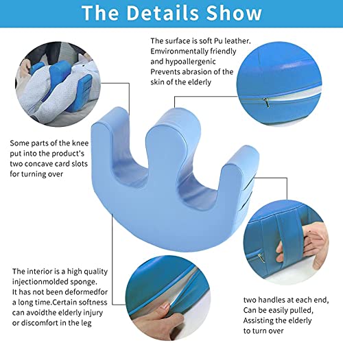 Dispositivo De Giro para Pacientes Almohadilla de lactancia impermeable anti-escaras Almohadas multifuncionales para dispositivos de giro para ancianos