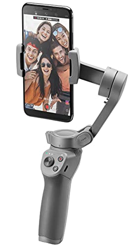 DJI Osmo Mobile 3, Estabilizador de 3 Ejes para Smartphone Compatible con iPhone y Smartphone, Android, diseño Ligero y Portátil, grabación Estable, Control Inteligente