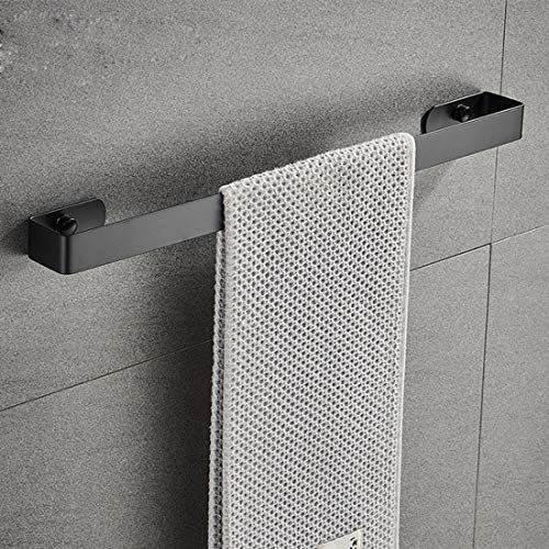 DMAXUN Barra de Toalla de baño de 40cm/16 Pulgadas Sus 304 Toallero de Acero Inoxidable montado en la Pared sin perforación Autoadhesivo Toallero Adhesivo