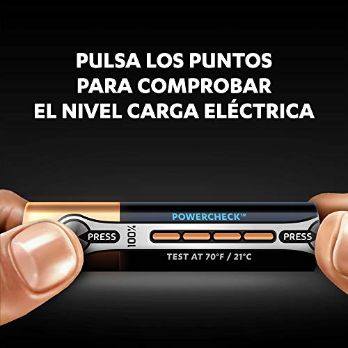 Duracell - Ultra AAA con Powerchek, Pilas Alcalinas (paquete de 12) 1.5 Voltios LR03 MX2400