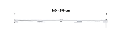 Easydeco - Riel extensible a cordón (160 - 290 cm)