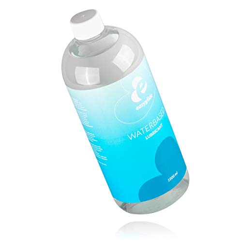 EasyGlide Gel Lubricante Sexual a Base de Agua (1000 ml) Lubricante para hacer que las sensaciones sean más suaves pero no pegajosas