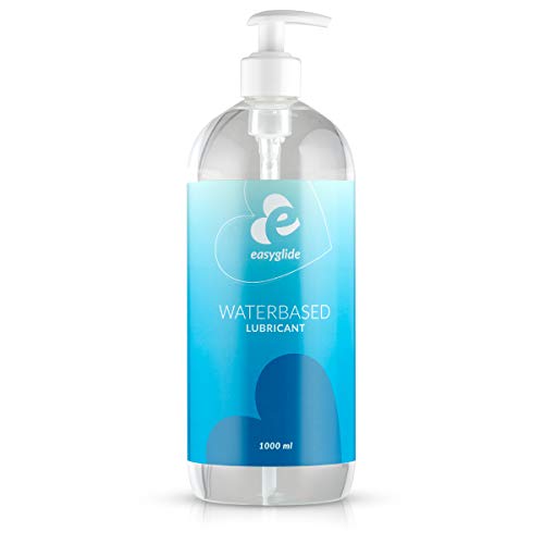 EasyGlide Gel Lubricante Sexual a Base de Agua (1000 ml) Lubricante para hacer que las sensaciones sean más suaves pero no pegajosas